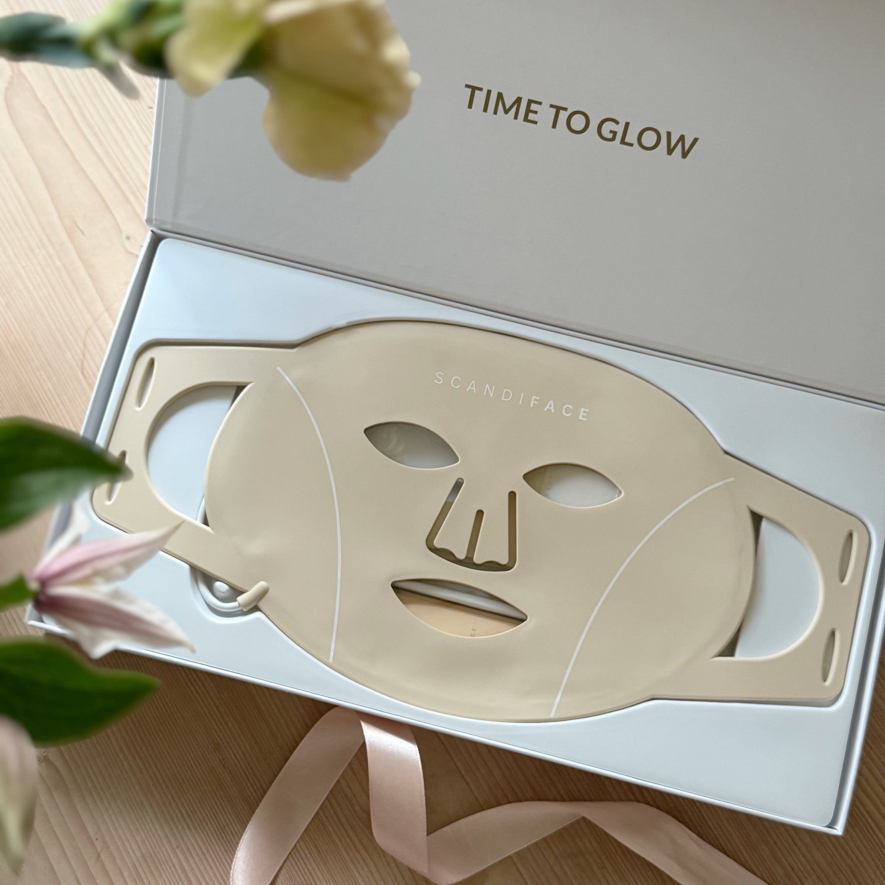 Skinboosting LED-maske