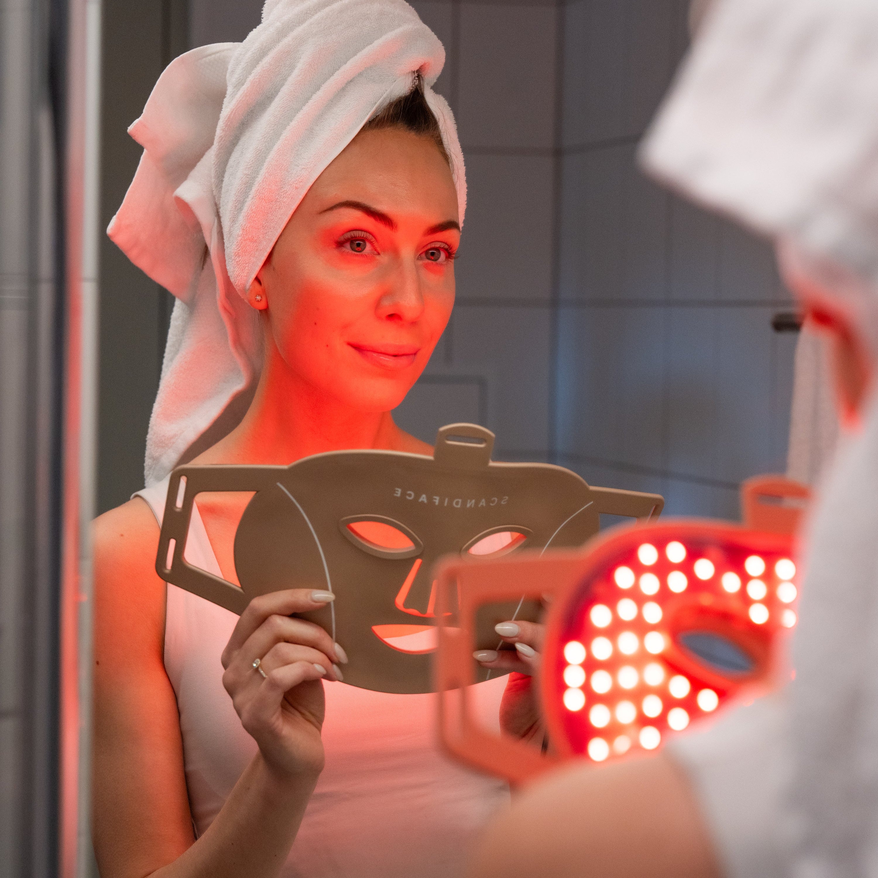 Skinboosting LED-maske