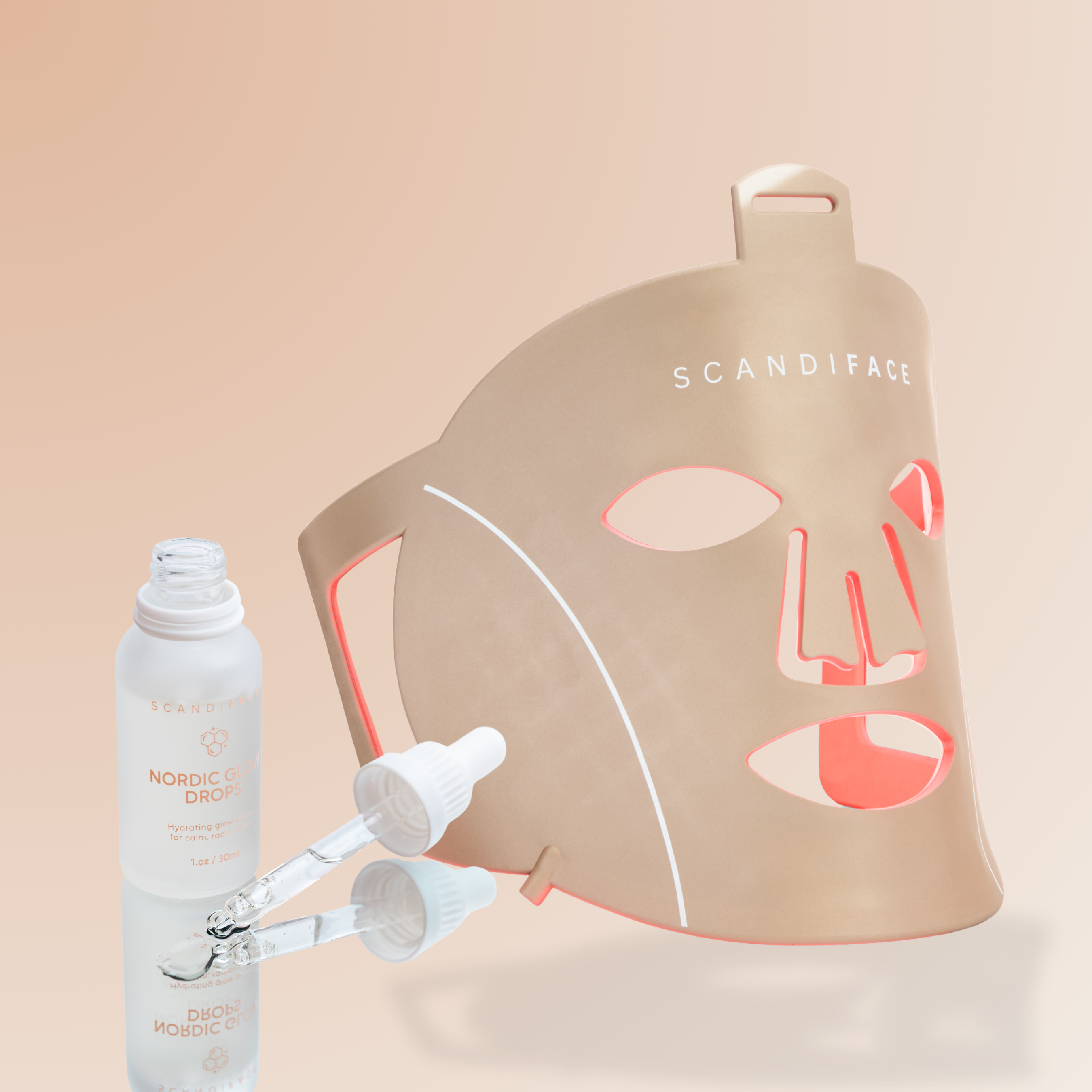 Skinboosting LED-maske
